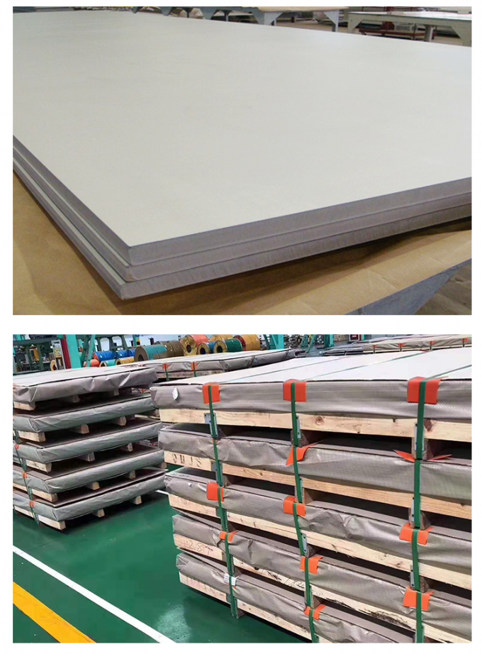 304 AISI borstelde de Magnetische Rol 904L 2b van het Roestvrij staalblad beëindigt JIS 1